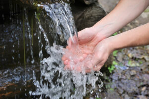 Drinking Water And Natural Water In The Hands 2021 08 26 18 28 18 Utc | Planeta Campo