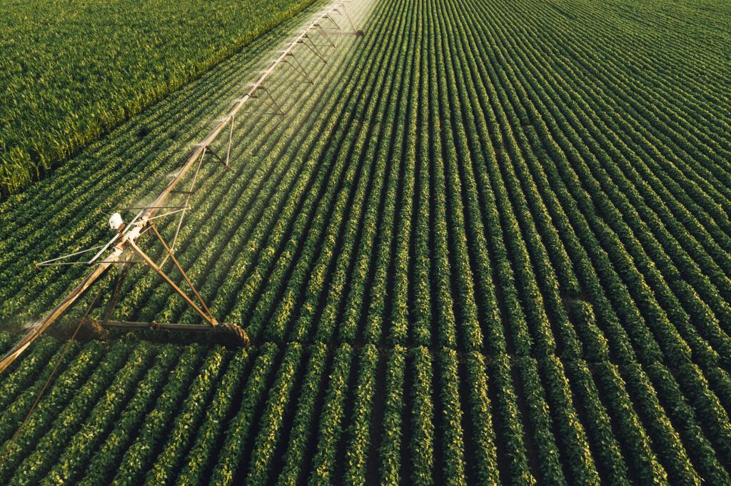 Tecnologia no campo, irrigação, Mato Grosso