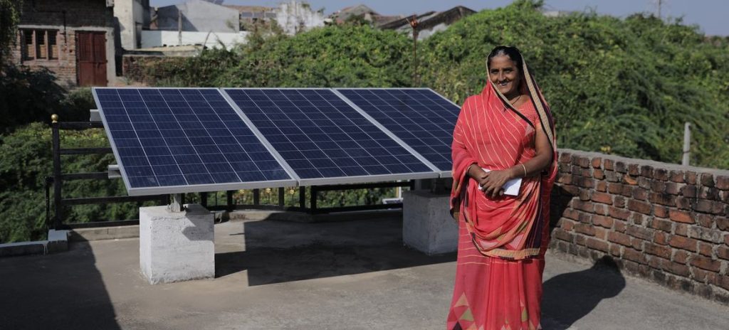 Índia já tem primeira vila movida a energia solar