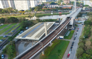 Linha do Metrô de SP passa a contar com sistema de geração de energia solar