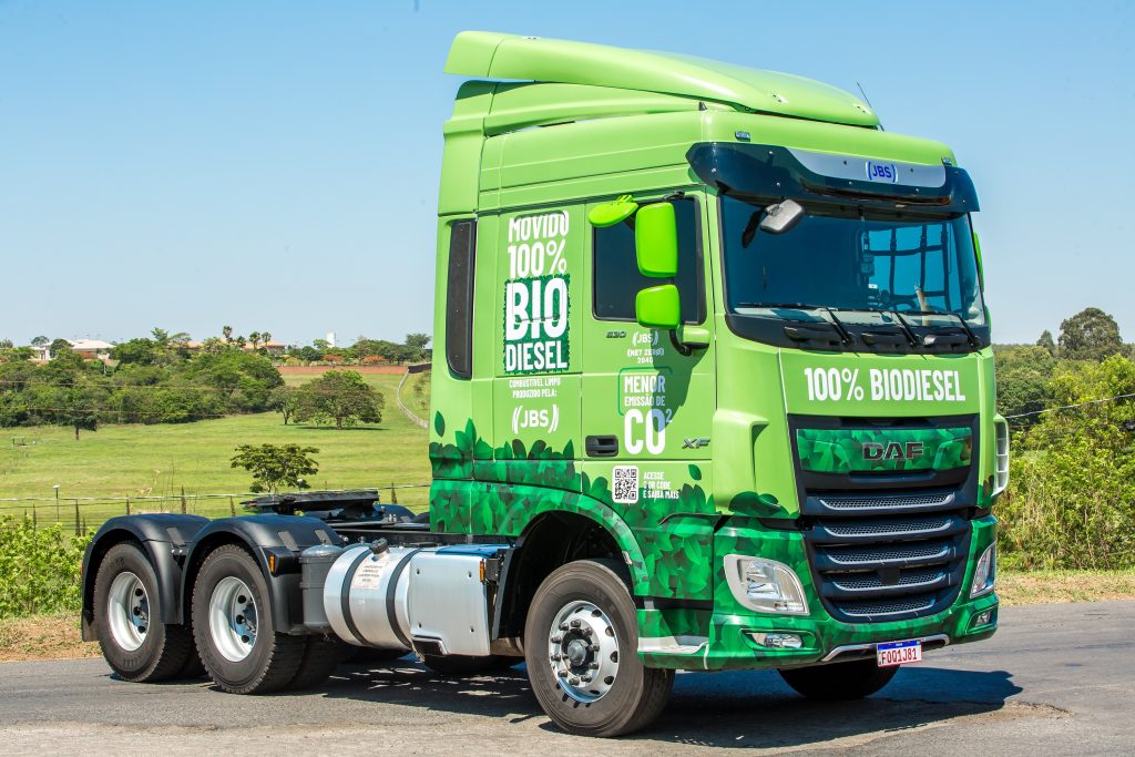 JBS, biodiesel, caminhões