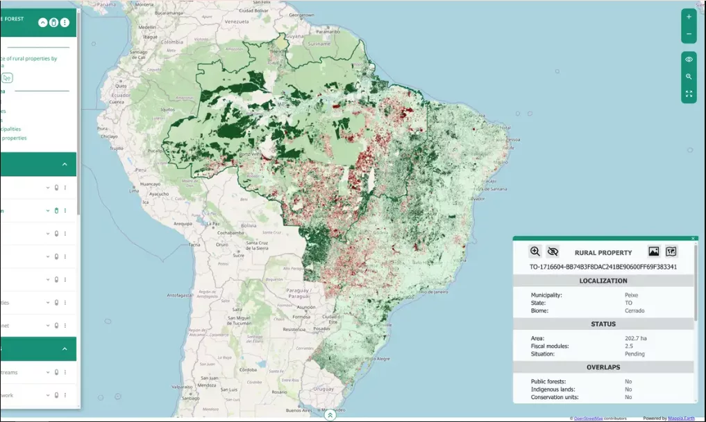 Brasil possui 74 mi de hectares à espera de pagamentos por serviços ambientais